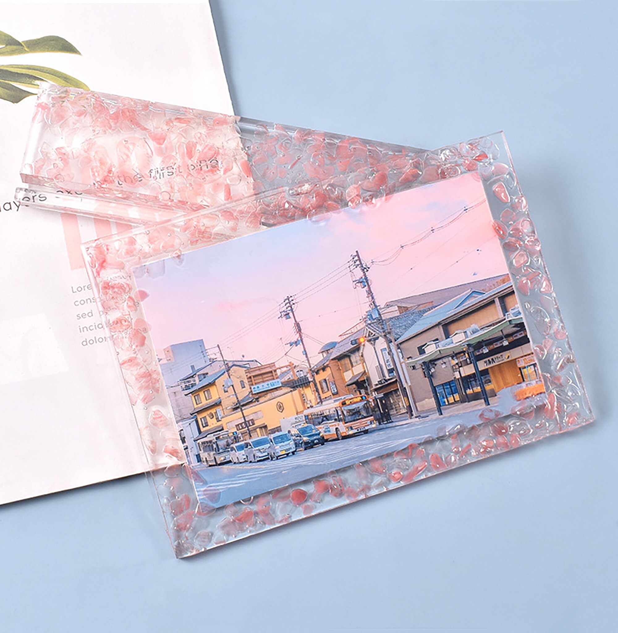 Photo Frame Resin Mold Rectangular Photo Frame Mold Silicone Etsy