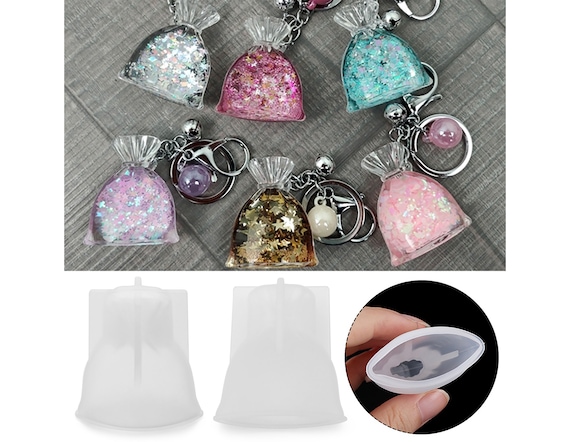Lucky Bag Resin Mold, Lucky Money Bag Mold, Cute Bag Keychain Pendant DIY, Money Bag Jewelry Mold, Sachet Bag Mold, Cute Keychains Mold