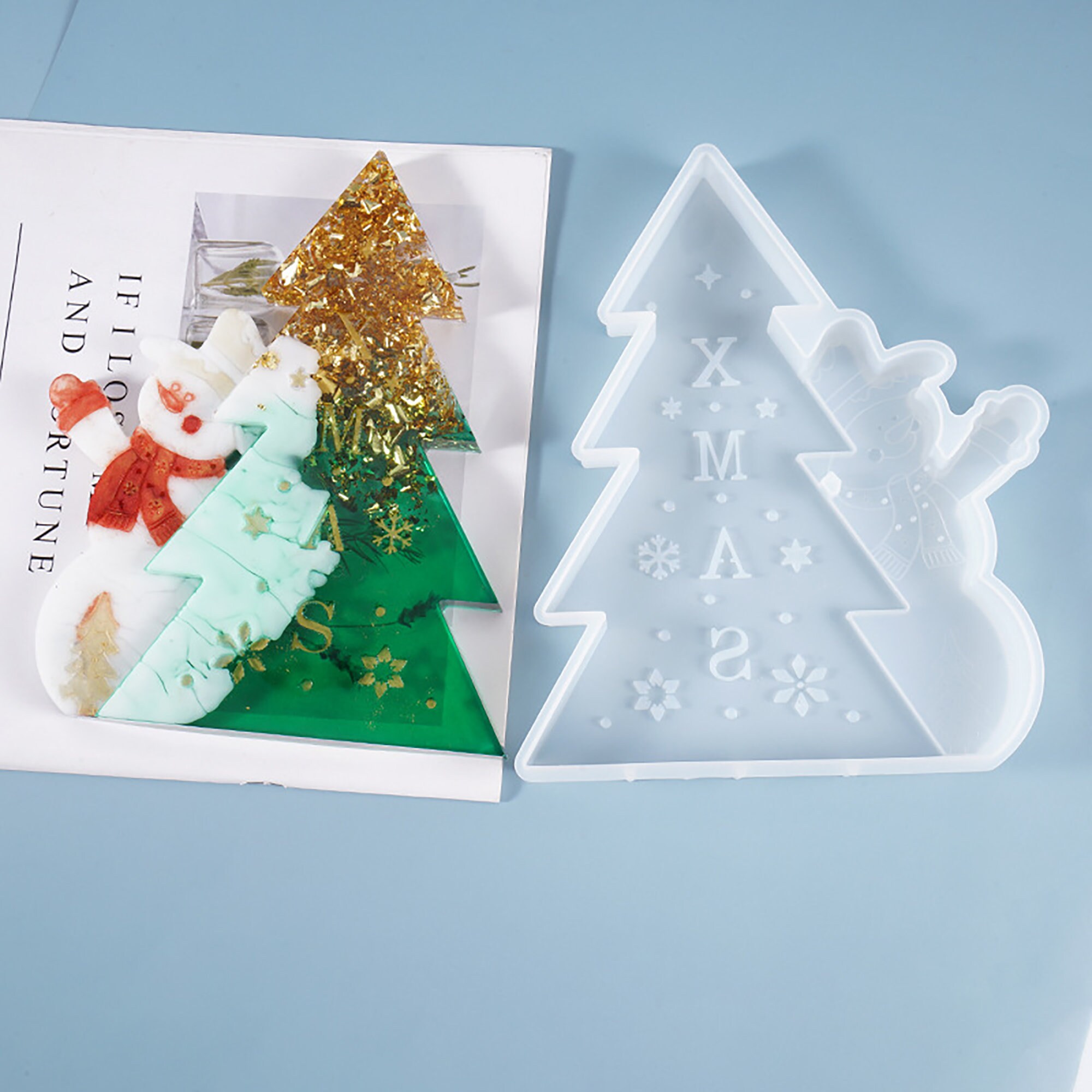 Christmas Tree Decoration Resin Mold Christmas Tree Resin Etsy