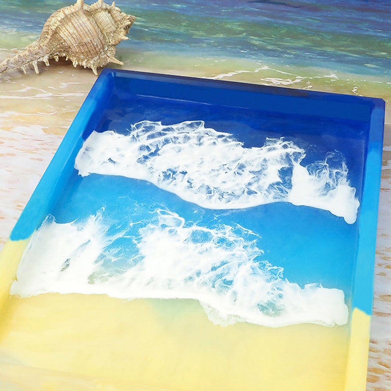 Rolling Tray Resin Mold Rectangular Tray Mold Table Tray ...