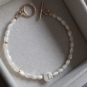 Mother-of-pearl bracelet to personalize