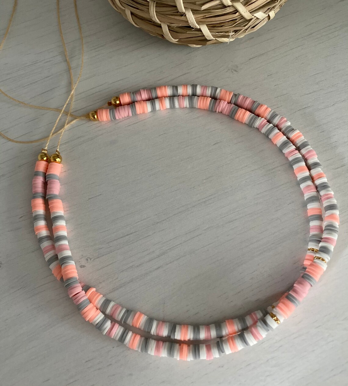 Collier Ras De Cou Vintage Années 60/70 En Ambre Jaune (copal) Poli - Perles Baroques Naturelles