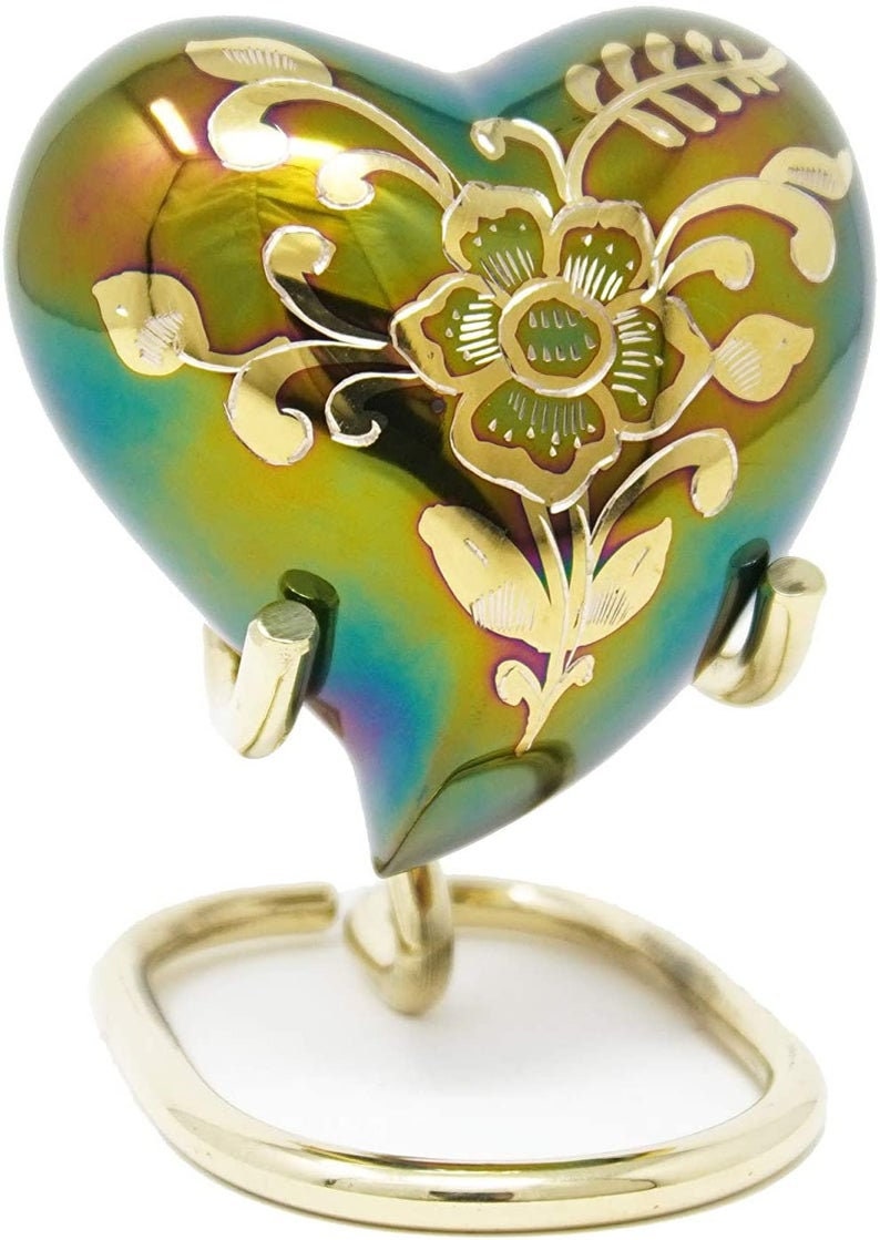 Heart Keepsake Urn Urns for Human Ashes Cremation Urn Etsy Sweden