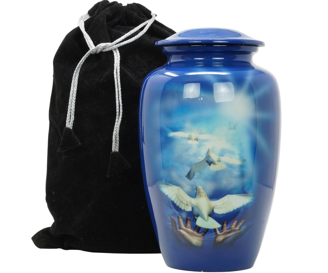 Urns for Human Ashes Flying Bird Large Cremation Funeral Etsy