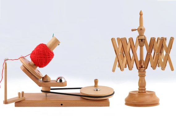 Yarn Swift Winder & Yarn Ball Winder, Wool Speedy Table Top Winder