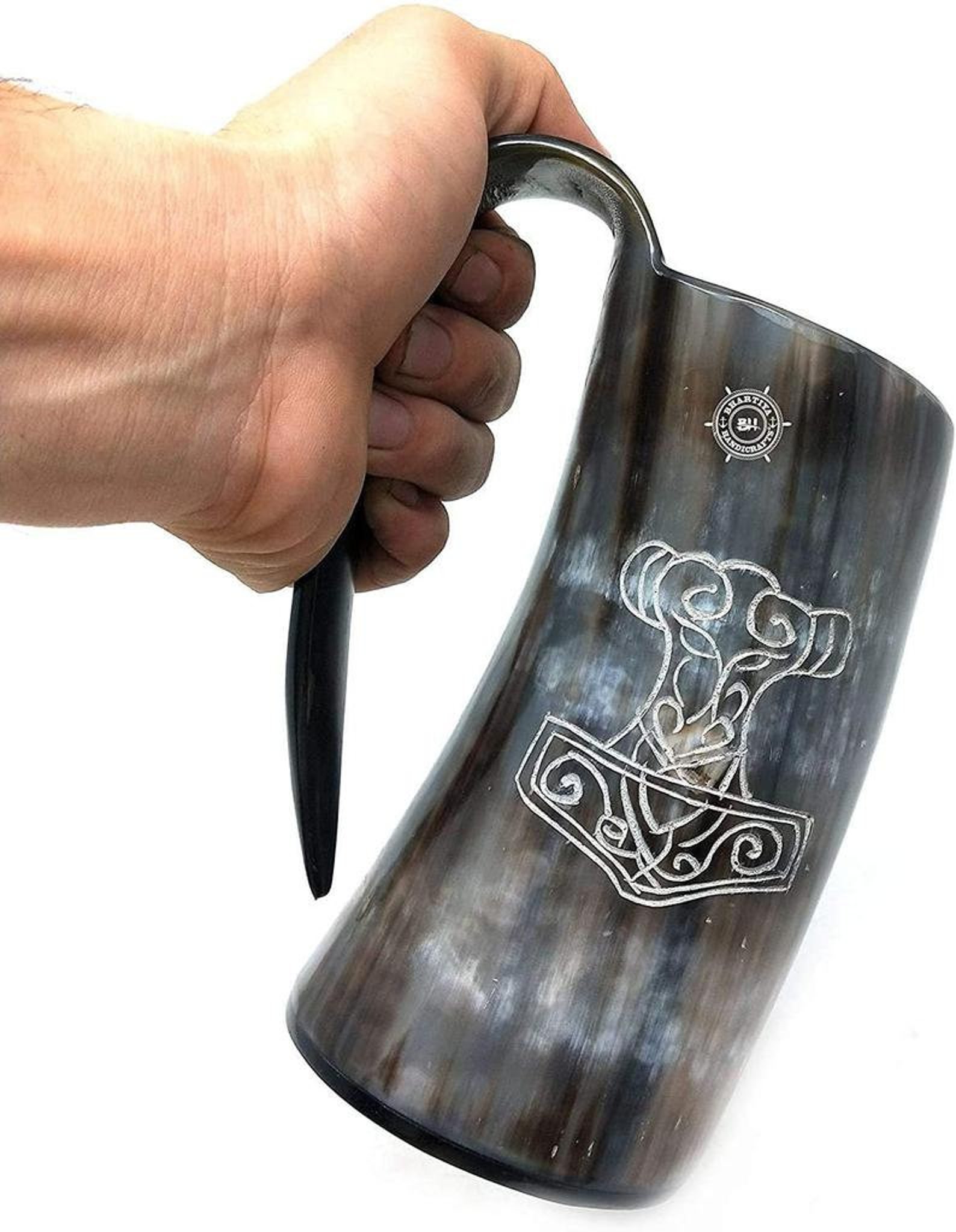 Viking Drinking Horn Set Kit Tankard beer mead wine ale Etsy