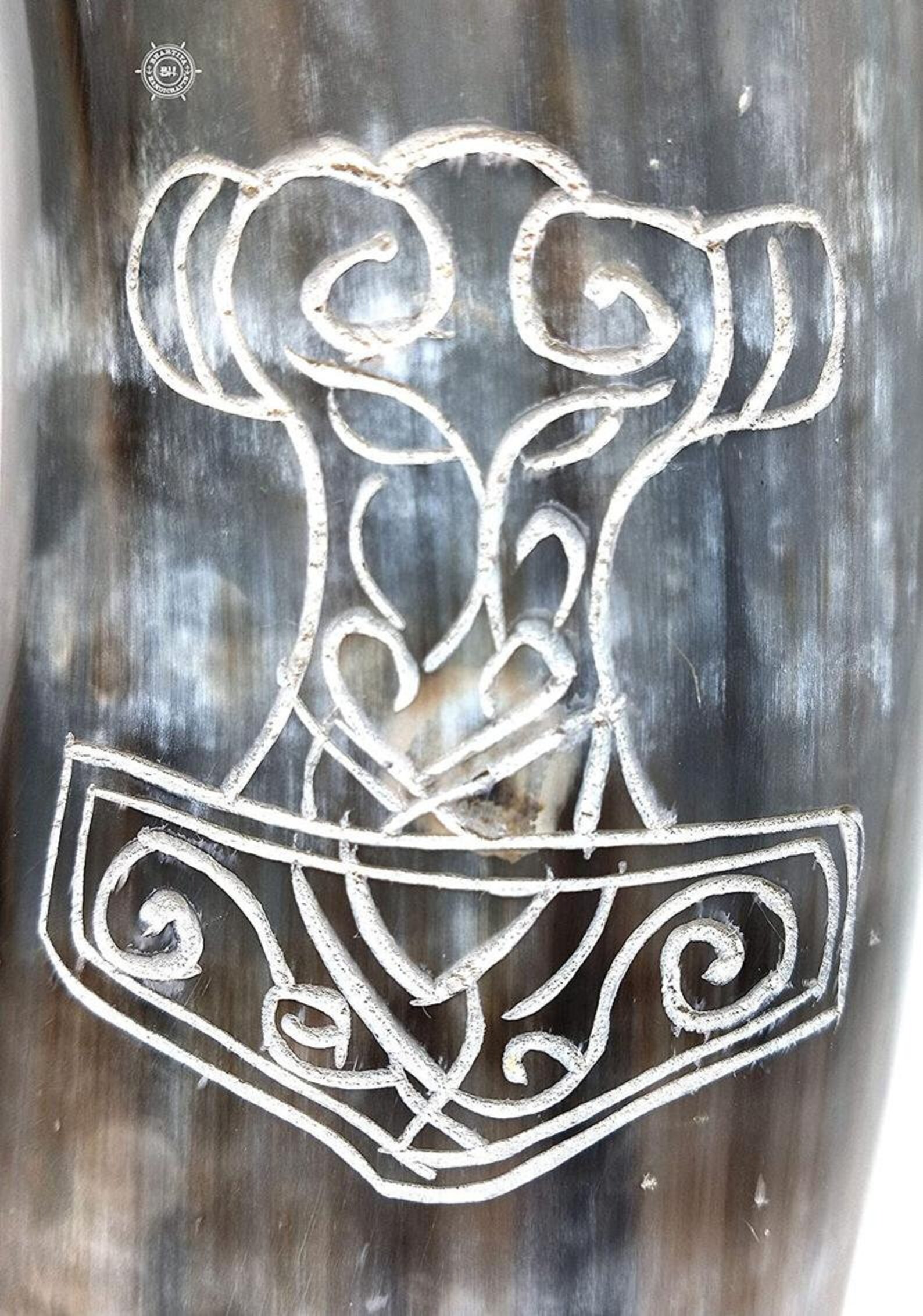 Viking Drinking Horn Set Kit Tankard beer mead wine ale Etsy