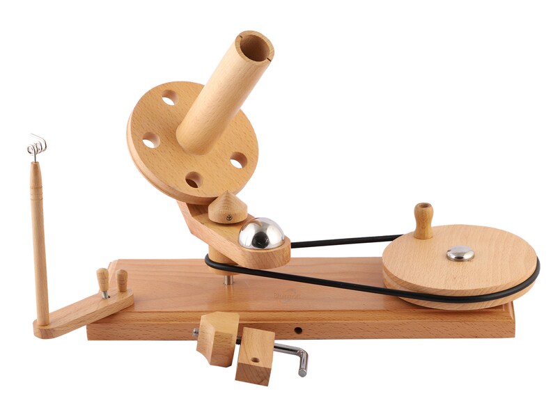 Wooden Yarn Ball Winder Hand Operated Premium Crafted Knitting Etsy