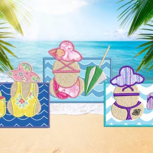 Bathing Beauties 3 - set of 3 Designs