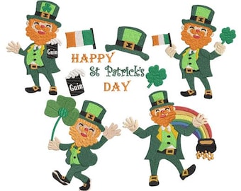 Celebrate St Patrick's Day Embroidery Designs