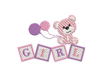 It's a Girl - Embroidery Design