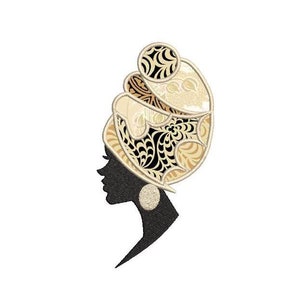 Applique - Traditional Africa - Lady 3