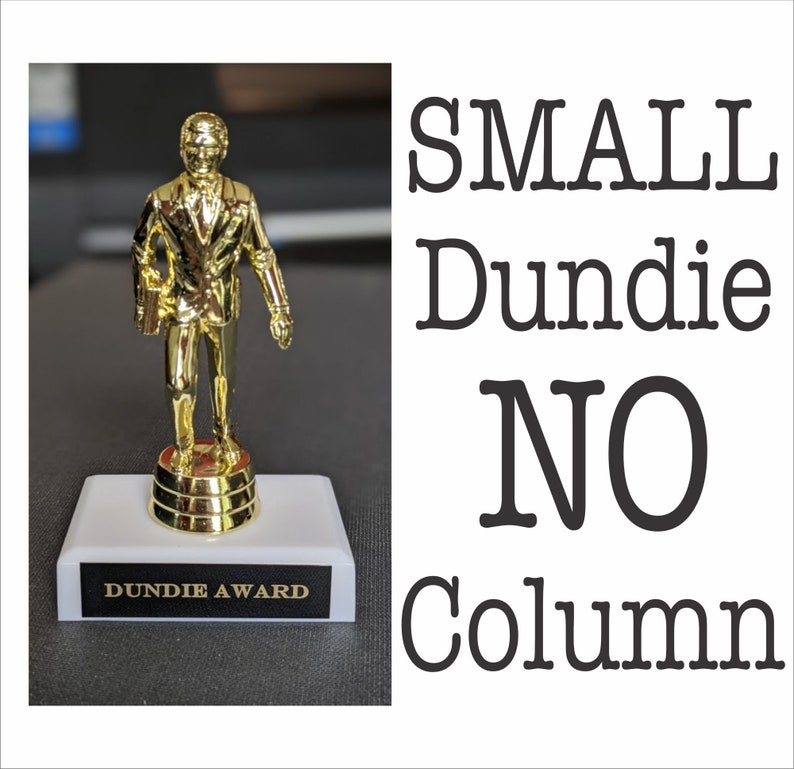 The Office Dundie Award Trophy Custom Engraved With Your - Etsy