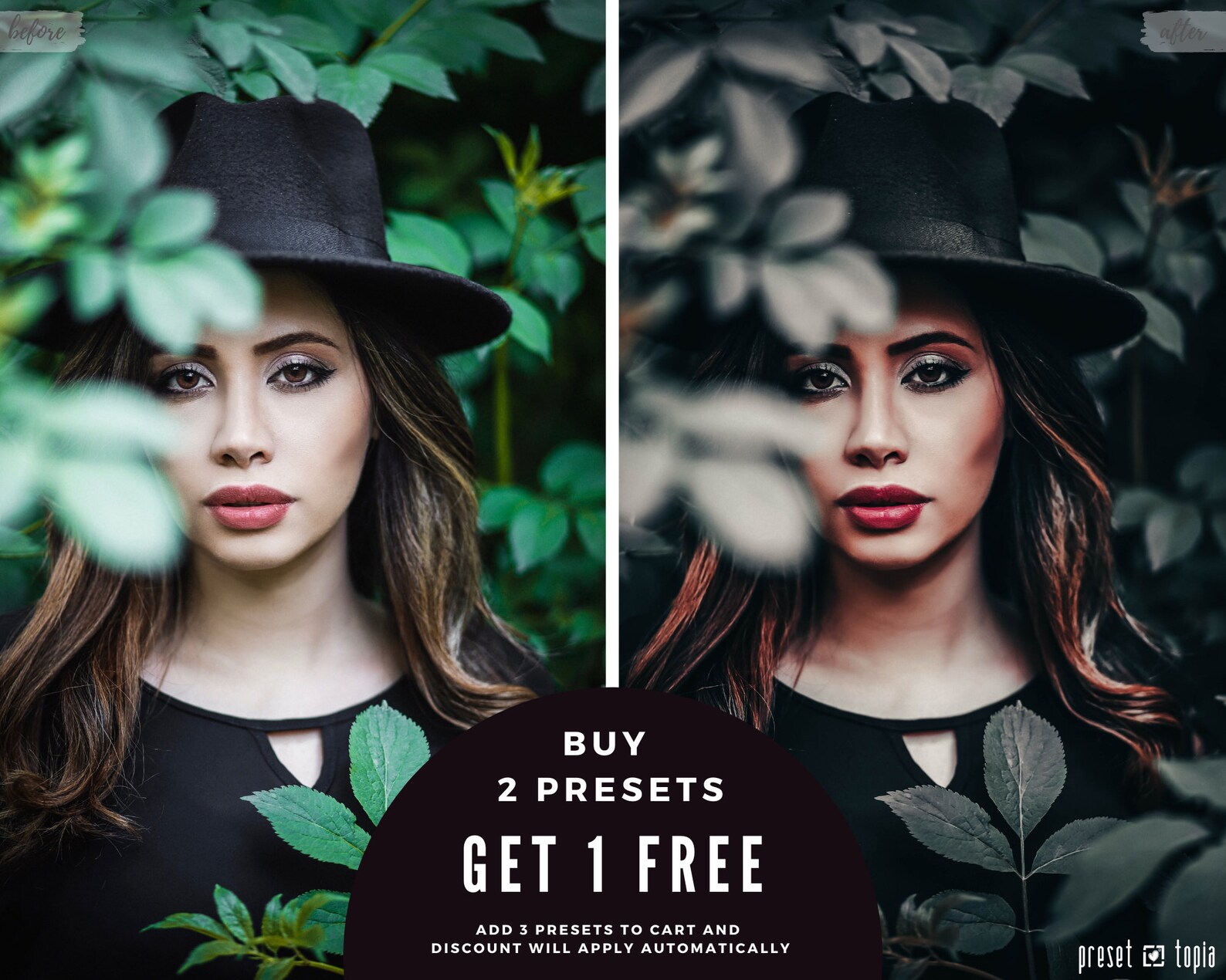 5 Black Orange Lightroom Presets Mobile / Desktop Dark ...