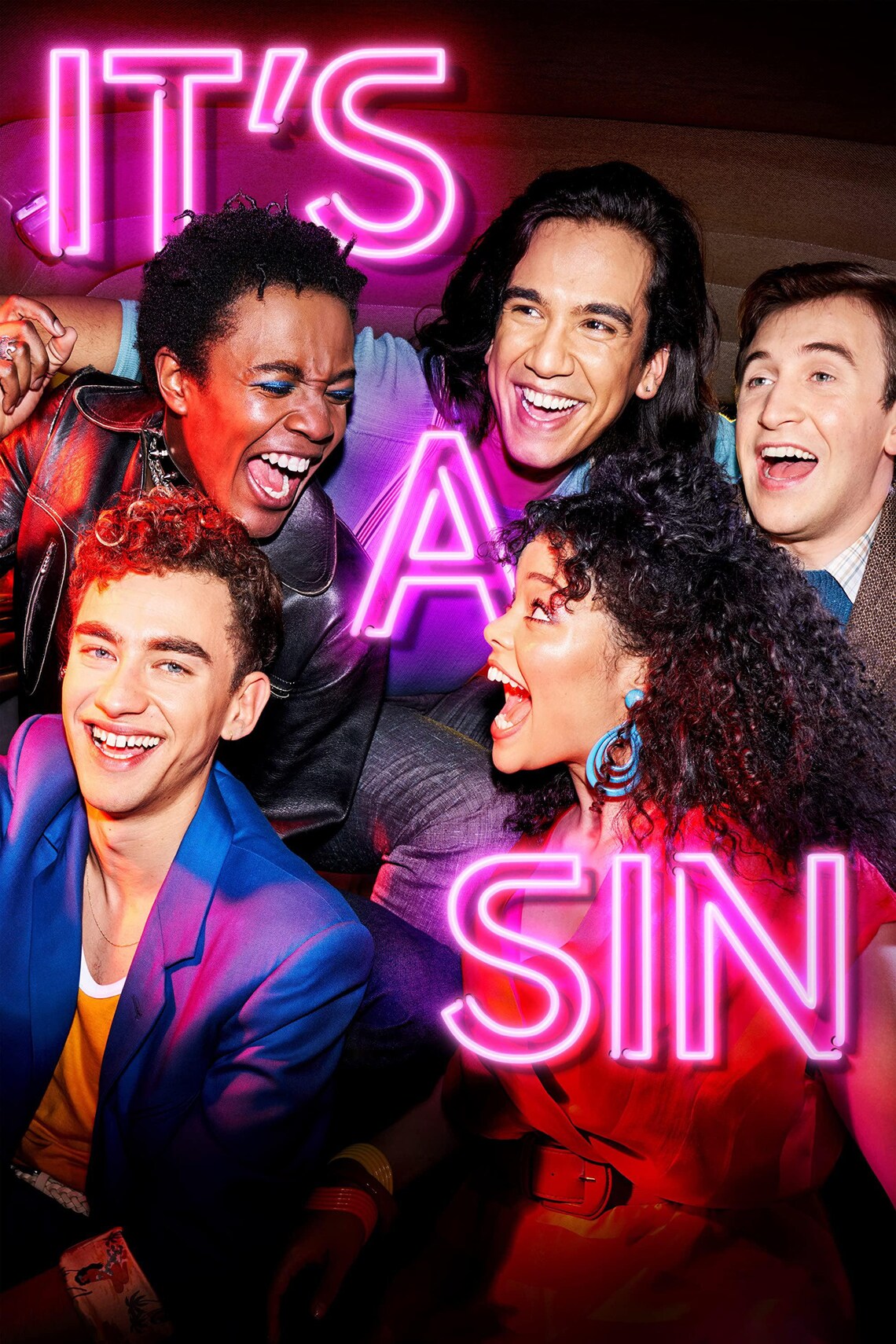 Its A Sin 2021 Movie Print Gloss Poster 17x 24 Inches Etsy