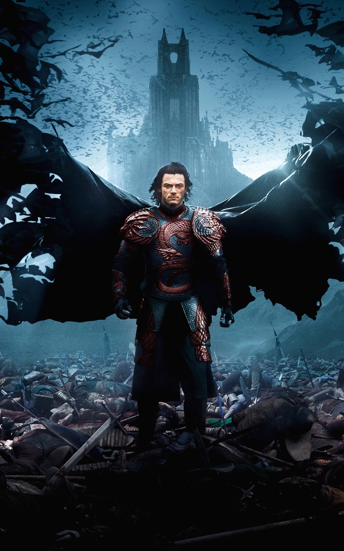 Dracula Untold 2014 verr2 movie gloss Poster 17x 24 inches