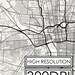 Columbus, Ohio Map Ohio Map Digital Download Columbus Printable Street Map - Etsy