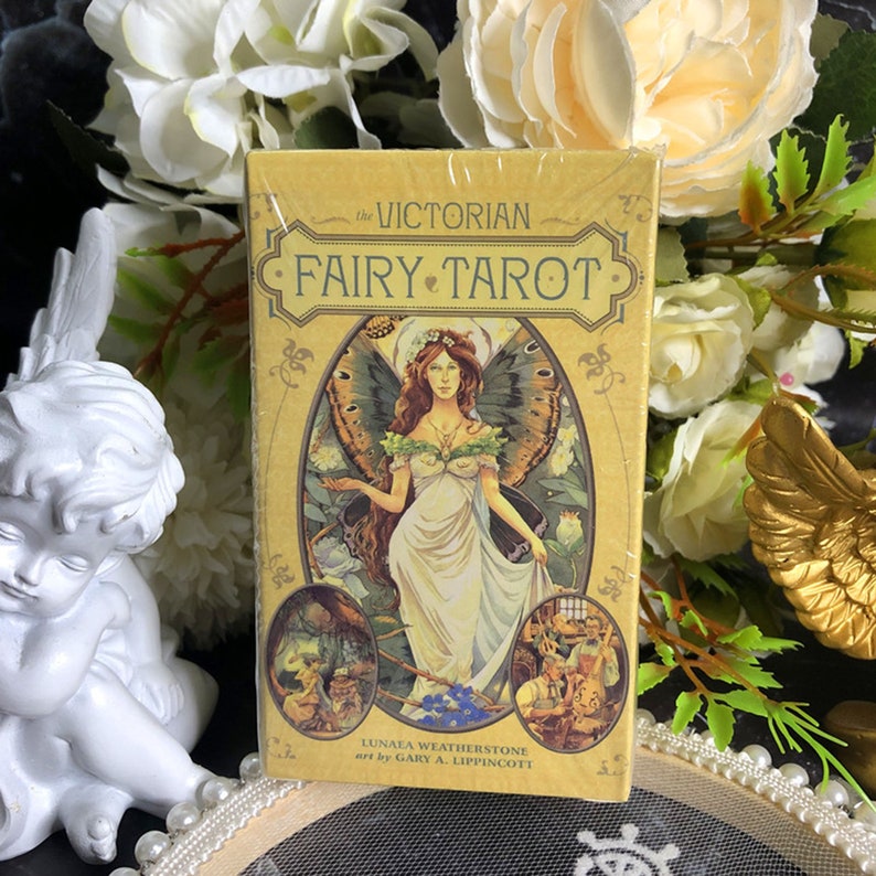 Victorian Fairy Tarot Cards PDF Guide Book Witchcraft Etsy