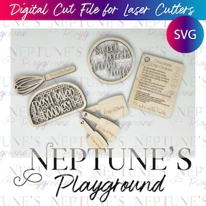 Valentine's Day Tiered Tray, Laser SVG cut file, Glowforge File, Digital Download, Laser Ready Design File for Valentines