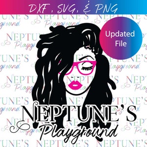 Mujer negra fuerte con rastas/ SVG- Descarga digital instantánea/ Dreads- Locs/ Cricut Cameo Silhouette/ Camiseta, Tazas, Vinilo, Sublimación