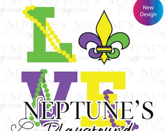 Mardi Gras svg| Fleur De Lis| Purple, Green & Yellow Instant Digital Download|Vinyl Cut File-Cricut-Silhouette-Cameo