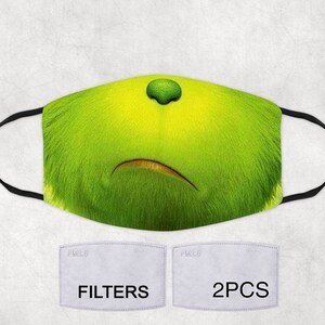 Grinch Mask Etsy