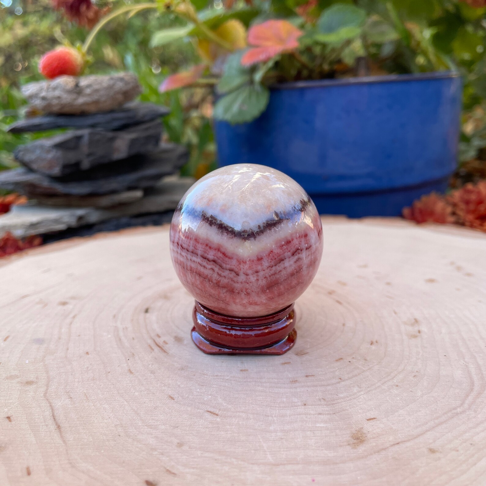 Dali Jasper / Pork Stone Sphere Healing Crystal Reiki Etsy