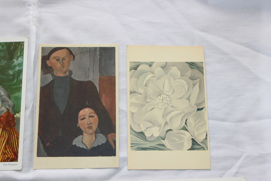 Collection of Modern Art Postcards Etsy