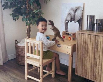 Personalised Children's Chair | Kids Wooden Chair | MontessorI Chair |Toddlers Chair