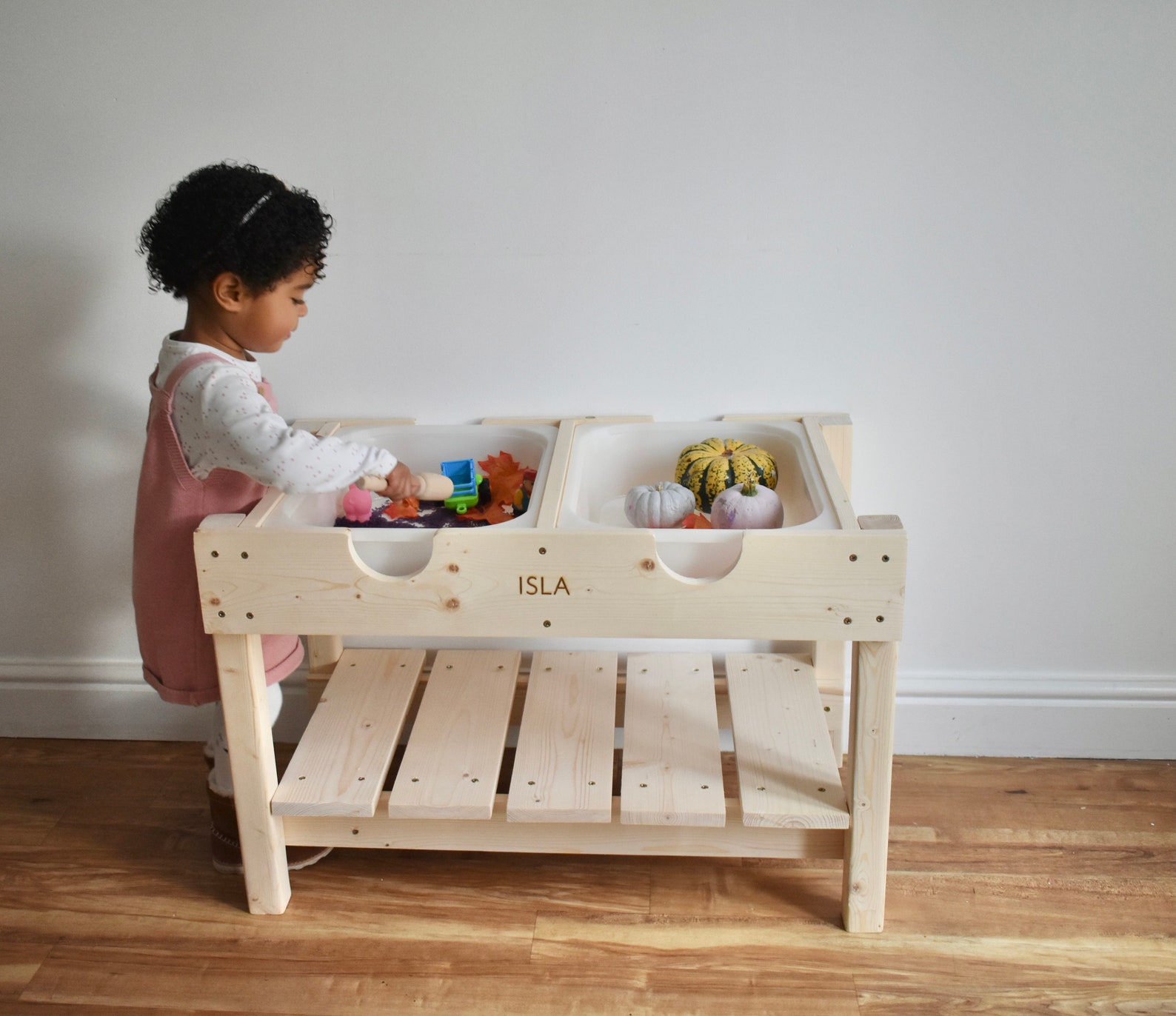 Wooden Sensory Stand Sensory table Sensory bin Water table Etsy