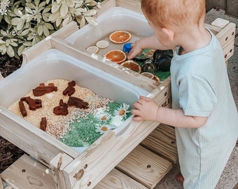 Activity Stand | Activity table Sensory bin Water table Sand table Sensory Stand Montesorri stand Play table Toddlers Table Kids table