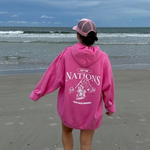 let the nations be glad hoodie