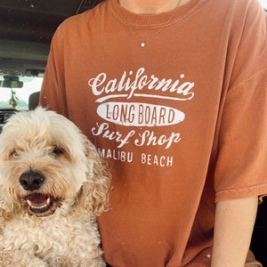 california surfing tee | comfort colors beachy t-shirt | yam |