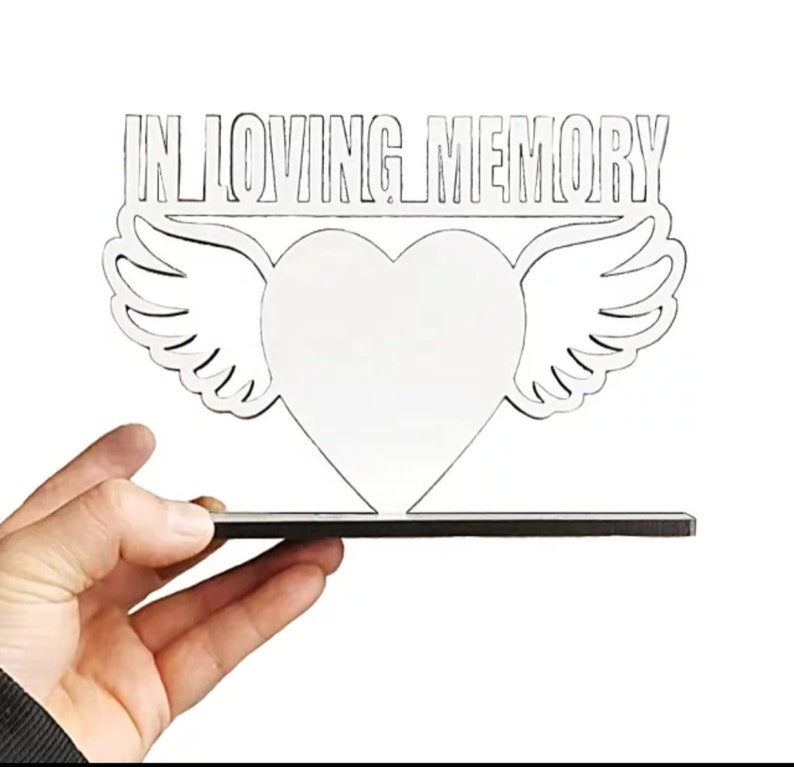 In Loving Memory Photo Frame Etsy