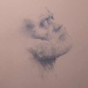 Original Graphite Portrait in A5