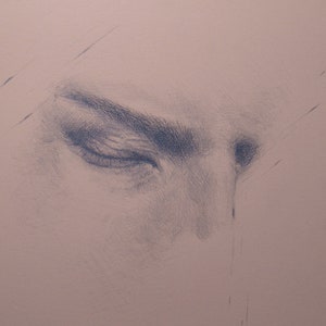 Original Graphite Portrait in A5
