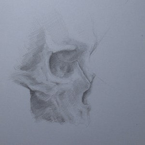 Original Graphite Portrait in A5