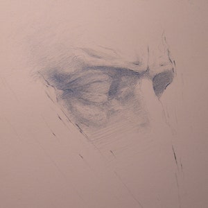 Original Graphite Portrait in A5