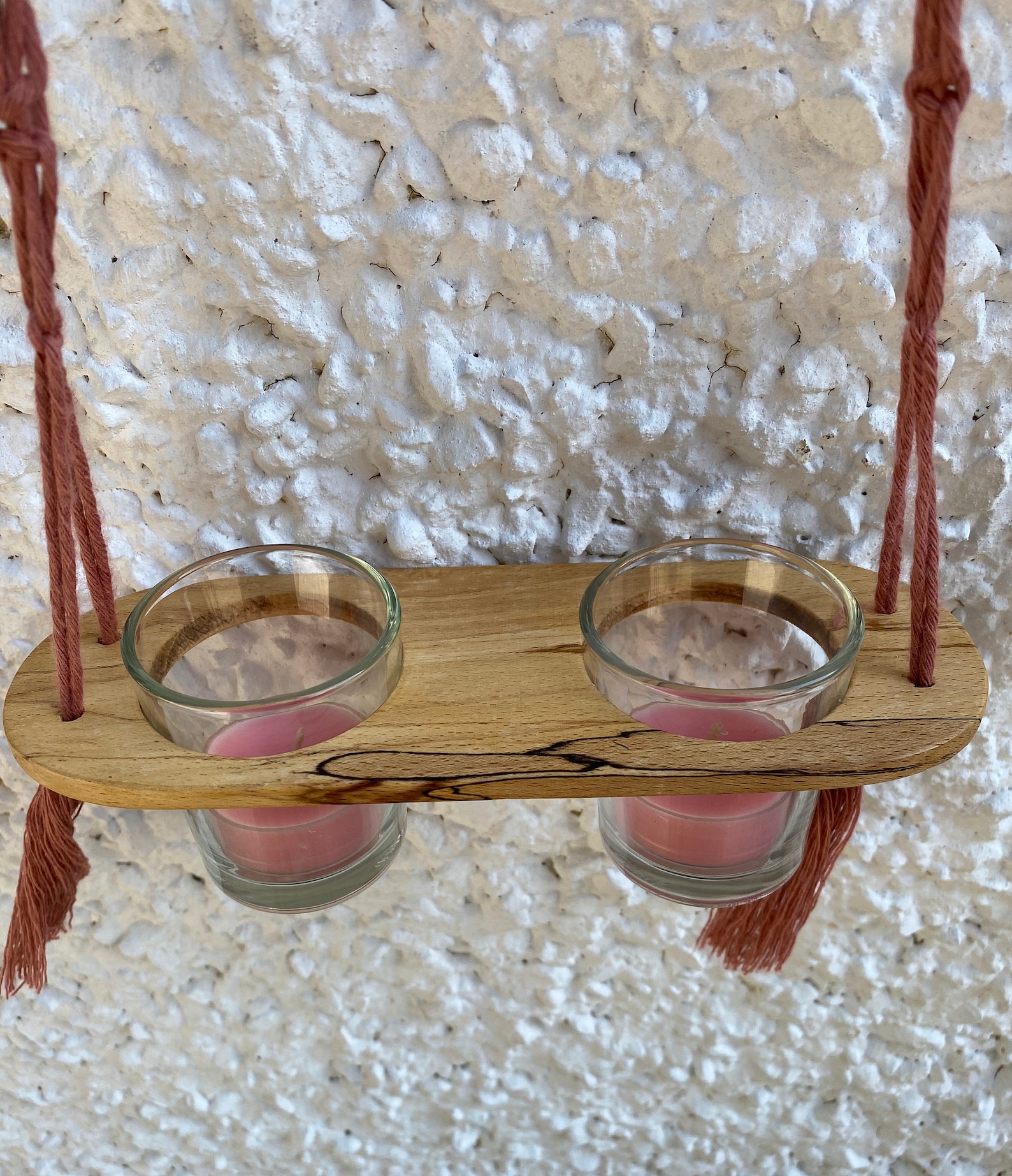 Macrame Hanging Candle Holder Etsy Hong Kong