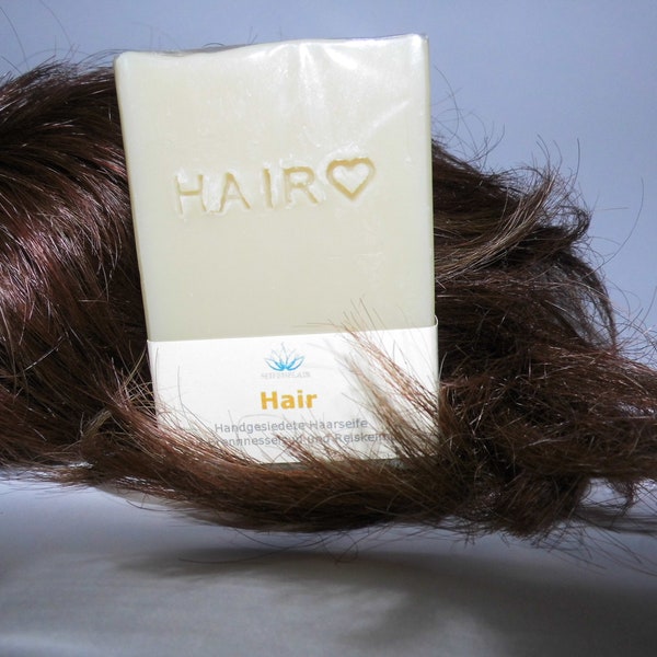 Handgesiedete Haarseife: HAIR  80g