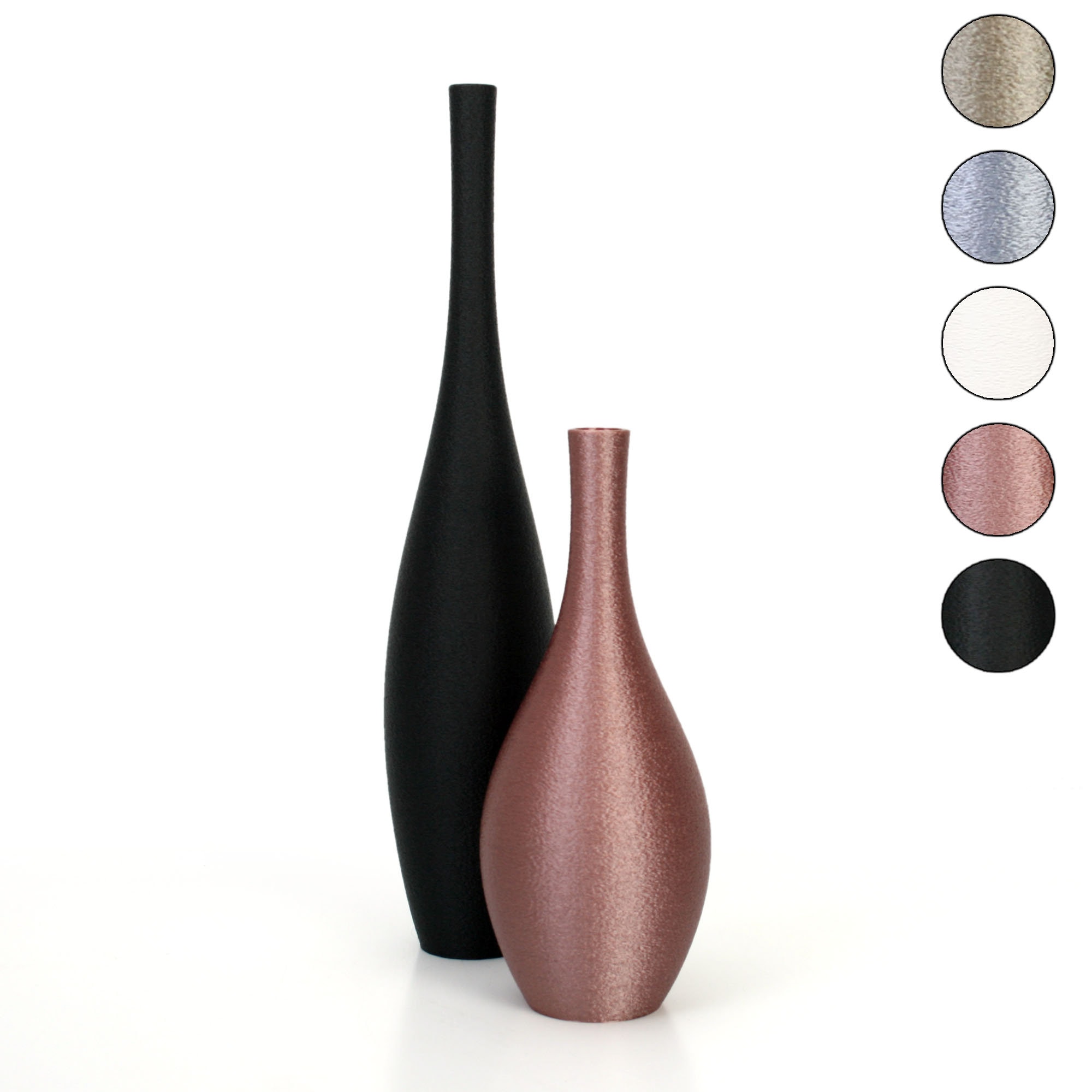 Designer Vasen-Set – Dekorative Blumenvasen aus Bio-Kunststoff