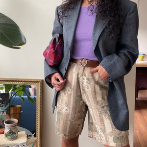 Vintage Tweed wool Pierre Cardin oversized blazer