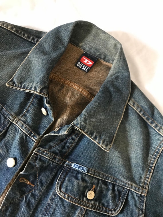 Vintage diesel denim jacket Clearance