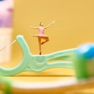 Miniature Figure Ballerina Ballet Scale 1:87 NO PREISER Display New