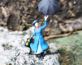 Miniature Figure Mary Pop pins Pop Scale 1:87 NO PREISER Display New