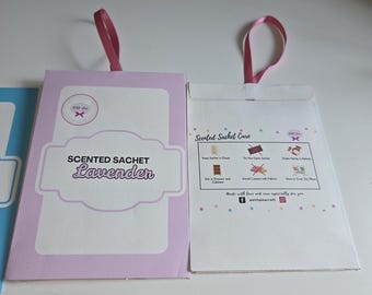 Lavender Scented Sachet, Wardrobe Freshener