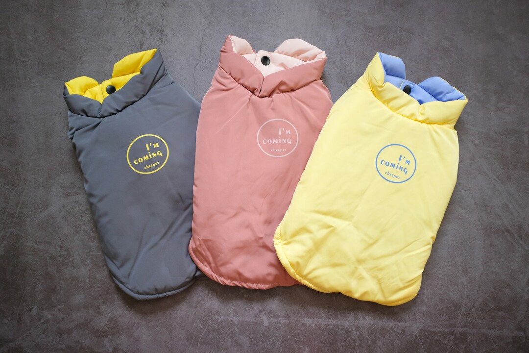 Raining Cats + Dogs Reversible Puffer Vest