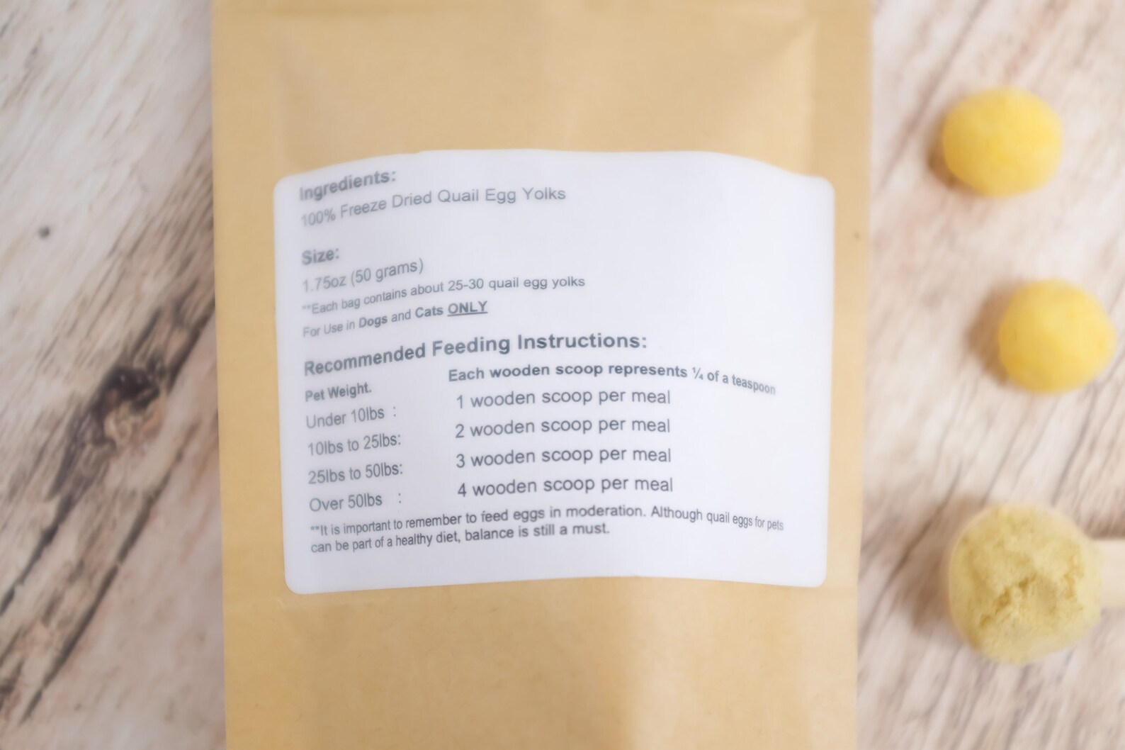 Freeze Dried Quail Egg Yolk Pet Food Topper Etsy