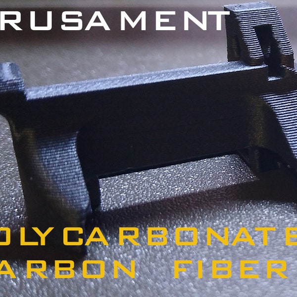PRUSA MK3 / MK3S / MK3S+ Fan Shroud Printed in PC CF / Polycarbonate Carbon Fiber (Prusament)