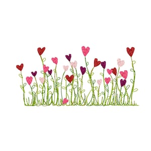 Wild Flowers Machine Embroidery Design